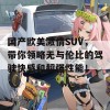 国产欧美激情SUV，带你领略无与伦比的驾驶快感和超强性能！