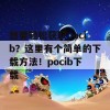 想要轻松获取pocib？这里有个简单的下载方法！pocib下载