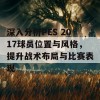 深入分析PES 2017球员位置与风格，提升战术布局与比赛表现