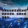 快来体验里菜游乐园的刺激滑滑梯，乐趣无限等着你！