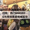 2013年网络游戏排行榜：热门MMORPG与竞技类游戏崛起分析