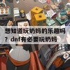 想知道玩奶妈的乐趣吗？dnf有必要玩奶妈