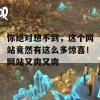 你绝对想不到，这个网站竟然有这么多惊喜！网站又爽又爽