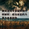 腾讯游戏手游盈利排行榜解析：成功背后的力量与未来趋势