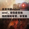 高清中国videossexo，带你感受独特的视听享受，享受美景与文化的双重魅力！