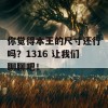 你觉得本王的尺寸还行吗？1316 让我们聊聊吧！