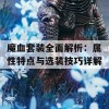 魔血套装全面解析：属性特点与选装技巧详解