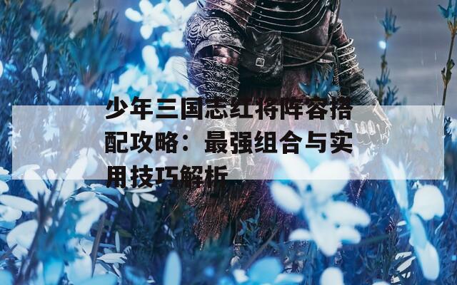 少年三国志红将阵容搭配攻略：最强组合与实用技巧解析