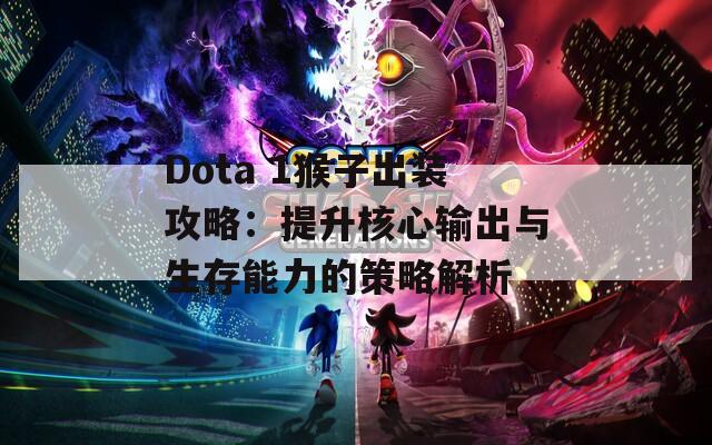 Dota 1猴子出装攻略：提升核心输出与生存能力的策略解析