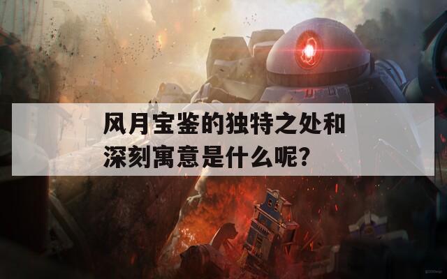 风月宝鉴的独特之处和深刻寓意是什么呢？