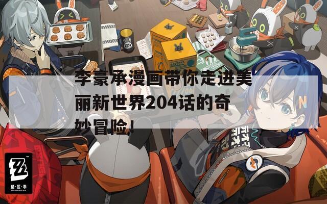 李豪承漫画带你走进美丽新世界204话的奇妙冒险！