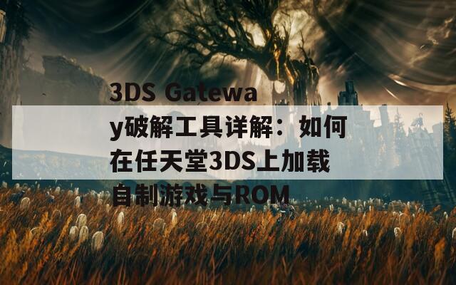 3DS Gateway破解工具详解：如何在任天堂3DS上加载自制游戏与ROM