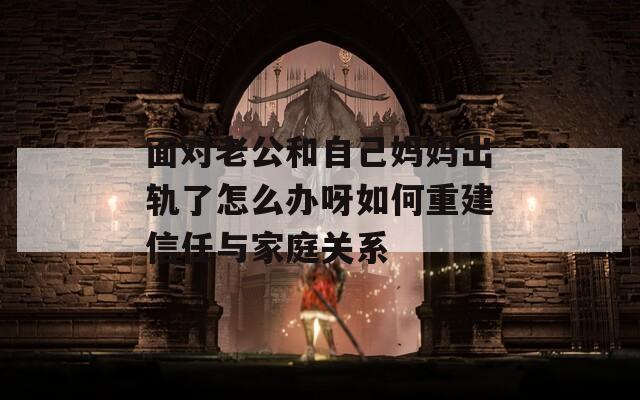 面对老公和自己妈妈出轨了怎么办呀如何重建信任与家庭关系