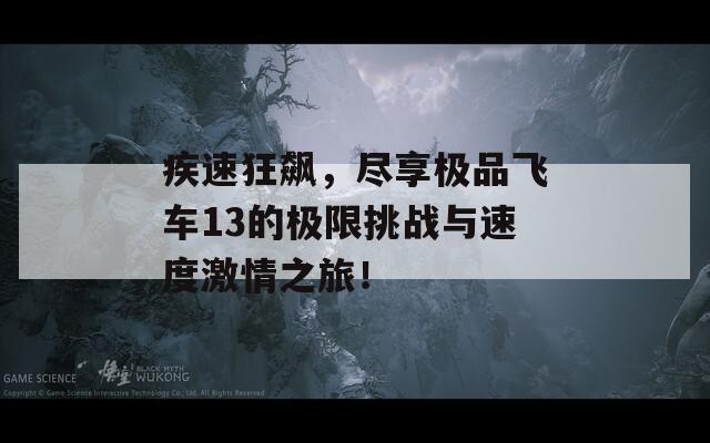 疾速狂飙，尽享极品飞车13的极限挑战与速度激情之旅！